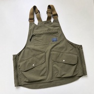 Outdoor Camping Work Utility Vest Coat 軍綠色工裝馬甲