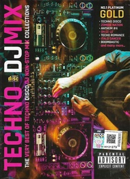 No.1 Platinum Gold Techno DJ Mix 2CD Very Best of Techno Disco DJ Non-Stop Mix Collections