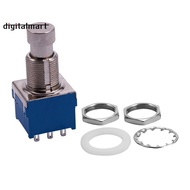 Guitar Effects 3PDT 9-Pin Latching Stomp Pedal Footswitch Foot Switch Blue