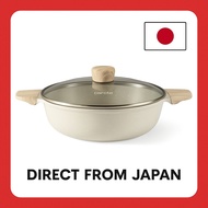 CAROTE Double-Handle Cooking Pot - Two-Handle Casserole Pan for Stovetop Kitchen Cookware