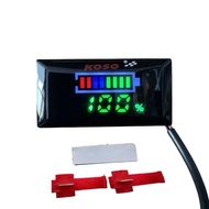 Koso v2 volt meter with 7-100v mounting pat with volt percentage line
