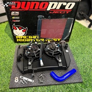 DYNOPRO Y15ZR Y16 RADIATOR RACING TWIN FAN SET 900ML BLOWER Y15 Y15ZR