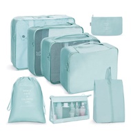 8 Piece Suitcase Packing Bag Luggage Storage Bag Waterproof Travel Organiser Travel