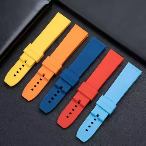 20mm 22mm 24mm Quality New Rubber Silicone Watchband Accessories For Breitling Strap SUPEROCEAN Aven