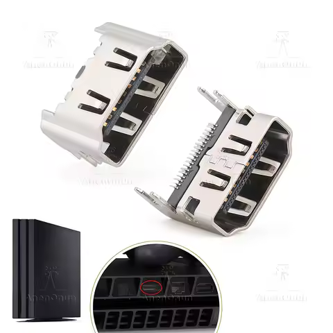 Original HDMI Port for PS4 Replacement Repair Part Premium HDMI Display Socket Jack Interface Connec