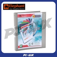 ELEPHANT 3-Ring File Model 231 Size A4 Spine 3 Cm. Gray