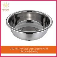 ❥ ✎ ◇ Stainless Steel Home Kitchen Sink Bathroom Laundry Deep Basin Planggana MINI Palanggana 36CM