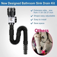 Latest Black Anti-Odor Press Sink Siphon 87B Avur Afur 1 1 1/ 4 Inch Strainer