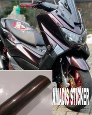 STIKER SKOTLET MOTOR HITAM LEMBAYUNG STICKER MOTOR MAGIC CANDY