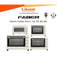 Faber Electric Oven Ketuhar Elektrik Grill Oven Toaster 10L /35L / 46L / 66L | FEO Ivory
