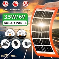 3.5W Panel Pembangkit Listrik Tenaga Surya Panel Pembangkit Listrik Fotovoltaik Luar ruangan Silikon