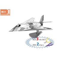 3d Metal Assembly Model F-117A Nighthawk Bomber