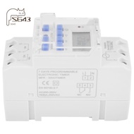 TM919A-2 Programmable Digital Time Switch Relay Timer Control AC 220V 16A Din Rail Mount
