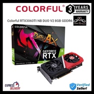 Colorful RTX3060TI NB DUO V2 8GB GDDR6 RTX 3060 TI