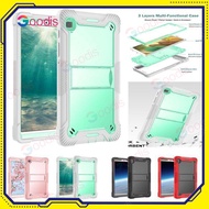 Kes Pendirian Rugged Shockproof Case for Samsung Tab S10+ S9+ S8+ S7FE S6Lite P610 P615 P613 A11 A9 