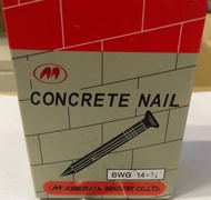 1 BOX KNMURATA CONCRETE NAIL / PAKU CONCRETE / PAKU DINDING / PAKU SIMEN (14 x 3/4'') DIY Home Impro