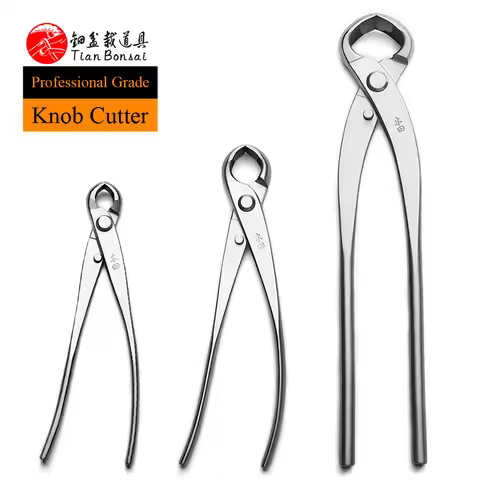 professional grade Bonsai Tools knob cutter concave edge cutter 4Cr13MoV Alloy Steel made by TianBon