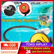 Regulator Pernafasan Selam Mouth Piece Diving Kompresor Selang Hose Alat Napas Nelayan Hookah Selam
