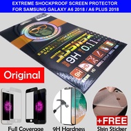 Samsung A6 / A6+ / A7 / A9 2018 Black Jack 9H Premium Film Full Screen Protector
