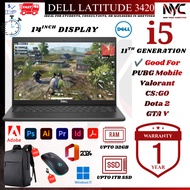 Dell Latitude 3420 i5 11TH GEN | 16GB 512GB SSD | 12.5" FHD | Win11 Pro | 1 Year Warranty