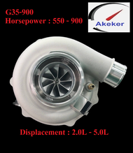 G35-900 Turbo Billet Wheel Dual Vband Dual Ceramic Ball Bearing HP Horsepower: 550 - 900