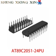2pcs/lot AT89C2051-24PU 20-DIP Microcontroller AT89C2051