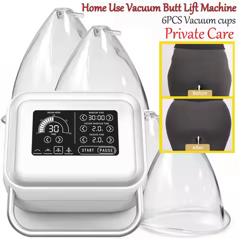 Aristorm Vacuum Therapy Machine Butt Lift Machine with Buttock Cups Vacuum Cupping Machine Cupping T
