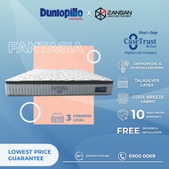 Dunlopillo Fantasia TalaSilver Latex &amp; Cool Breeze Mattress / 10 Years Limited Warranty  / Single / Super Single / Queen / King size with optional bed frame  / FREE DELIVERY