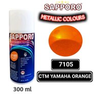 Sapporo CTM Yamaha Orange 7105 Cat Semprot Aerosol Kaleng 300ml