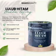 SCRUB LULUR HITAM BY BABES BEAUTY BEDDA LOTONG HOMEMADE SCRUB BERAS