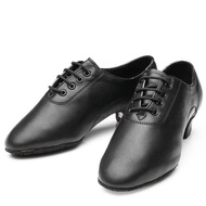 Men Latin Dance Shoes Soft Outsole Jazz Ballroom Salsa Dancing Shoes 3.5cm Heels Children Training Modern Tango Sneakers Female