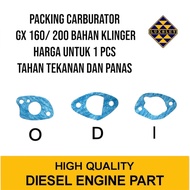 MESIN GX160 GX200 Engine Carburetor Gasket – Retail & Wholesale | Carburetor Gasket