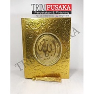 Buku Yasin Majmu Syarif Cover Metalic Gold