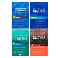 Sách Đánh Thức Tài Năng Toán Học 1, 2, 3, 4 ( Combo 4 Cuốn ) - Tổng hợp kiến thức toán học lớp 1 đến