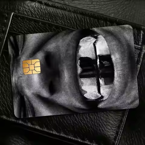 Rapper K-Kanye W-West Credit Skin Cover Card Stickers 4PCS Film Bus Pass Front Decoration Bank Debit