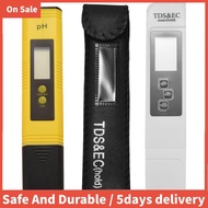 PH Meter and TDS Meter,Digital Water Quality Tester, 0-9990 PPM, EC and Temperature Measurement 0.01