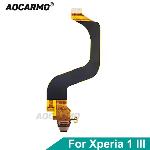 Aocarmo For Sony Xperia 1 III / X1iii MARK3 XQ-BC72 BC52 Charging Port Type-C USB Charge Dock Flex C