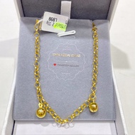 [ GNN ] Emas 375 Rantai Kaki Baby Budak 375 Gold Foot Chain Anklet