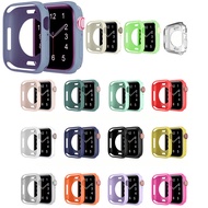 Suitable for Apple Watch Case applewatch Candy Color TPU Silicone Protective Case Cover 20 Colors