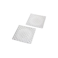 [Nachtmann] Bossa Nova Square Plate 21cm Pair 97632 Dancing Stars Bossa Nova Plate Square Dish Glass