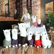 Alpaca doll patung toys soft plushie doll pillow stuffed plush sleeping toy birthday gifts for kids