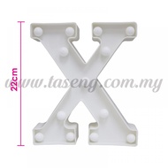 LED - 8.5inch Alphabet X