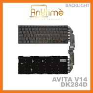 New Keyboard for AVITA Liber V14 AVITA V14 DK284D Backlight English Laptop