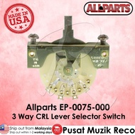 Allparts EP-0075-000 CRL 3 Way Pickup Selector Switch CRL 3-Way Blade Guitar Switch 3 Way Strat Guit