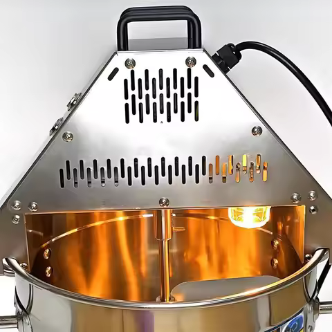 Small Cooking Pot Stir-Fry Machine Wok Home Use Electric Jam Sauce Mixer Cooking Mixer Jam Making Ma