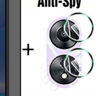 กระจกเทมเปอร์ส่วนตัวสำหรับ Oppo A78 2023ป้องกันการสอดแนมฟิล์มกันรอยป้องกันเต็มพื้นที่ของหน้าจอป้องกั