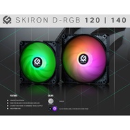 # MetallicGear Skiron D-RGB Series [120mm/ 140mm] Black Frame Casing Fan #