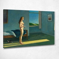 Art reproduction  A Woman in the Sun Edward Hopper eho1 รูปติดผนัง ภาพที่มีชื่อเสียง ภาพพิมพ์รายละเอ