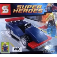 Sheng Yuan Building Block Model SY189C (46pcs) Super HeroesThor Building Block