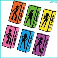 Alia Decorative Disco Box Paper Lantern Box Centerpieces 70s 80s Party Decoration